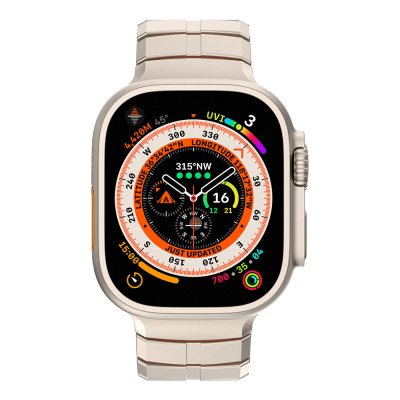 Apple Watch 10 46mm Mohseven iWatch Titancore No.1 Metal Kordon - 14