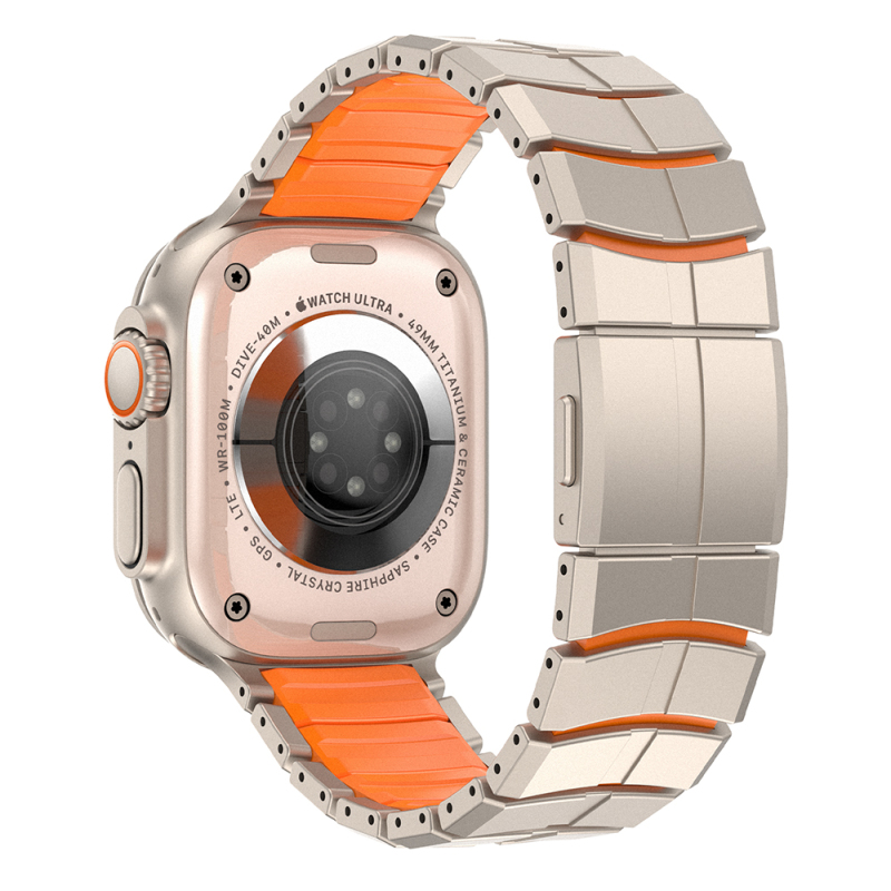 Apple Watch 10 46mm Mohseven iWatch Titancore No.1 Metal Kordon - 15