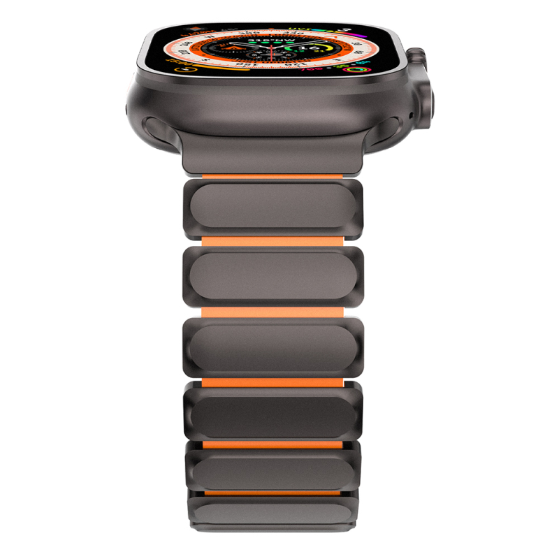 Apple Watch 10 46mm Mohseven iWatch Titancore No.2 Çelik Kordon - 11