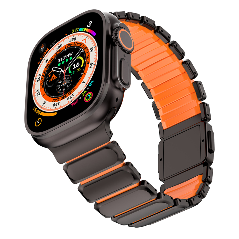 Apple Watch 10 46mm Mohseven iWatch Titancore No.2 Steel Band - 14