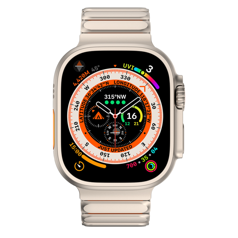 Apple Watch 10 46mm Mohseven iWatch Titancore No.2 Steel Band - 8