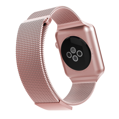 Apple Watch 10 46mm Raptic Mesh Band Serisi Metal Hasır Kordon - 2