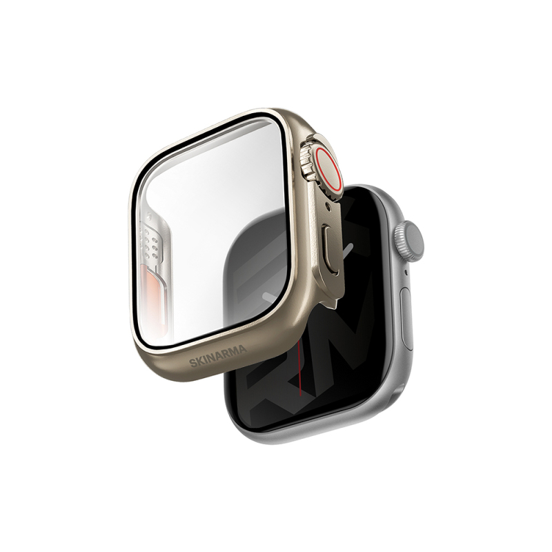 Apple Watch 10 46mm Skinarma Gado Pro Digital Crown Protective Case and Screen Protector - 3