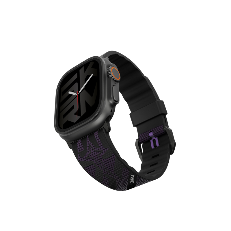 Apple Watch 10 46mm Skinarma Phantom Serisi Silikon Kordon - 2