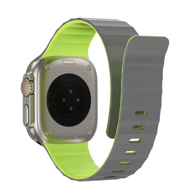 Apple Watch 10 46mm Wiwu Mag Secur Serisi Silikon Kordon - 4