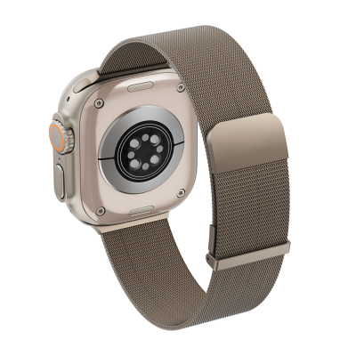 Apple Watch 10 46mm Wiwu MagFlex Secure Serisi Metal Kordon - 5