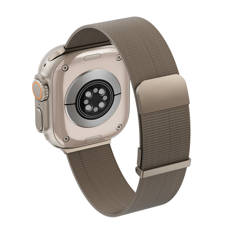 Apple Watch 10 46mm Wiwu MagFlex Secure Serisi Metal Kordon - 5