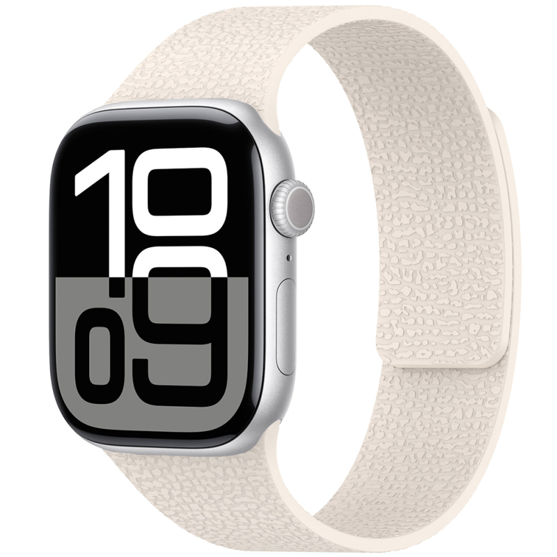 Apple Watch 10 46mm Zore KRD-136 Kabartma Desenli Silikon Kordon - 4