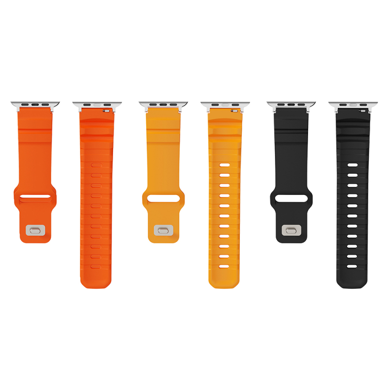 Apple Watch 10 46mm Zore KRD-143 Silikon Kordon - 35