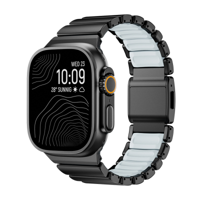 Apple Watch 10 46mm Zore KRD-151 Metal Silikon Kordon - 7