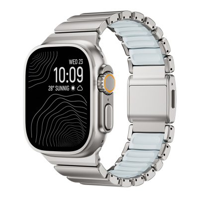 Apple Watch 10 46mm Zore KRD-151 Metal Silikon Kordon - 12