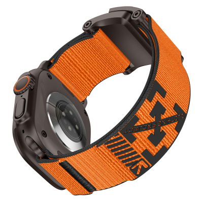 Apple Watch 10 46mm Zore KRD-154 Nylon Mesh Strap - 38