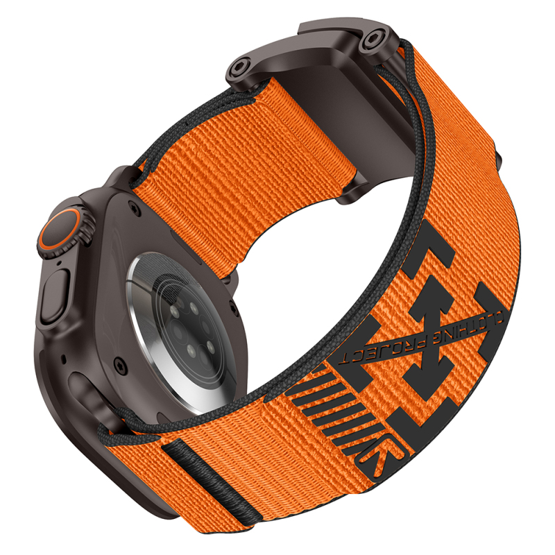 Apple Watch 10 46mm Zore KRD-154 Nylon Mesh Strap - 38