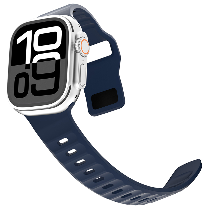 Apple Watch 10 46mm Zore KRD-160 Silicone Band Strap - 14
