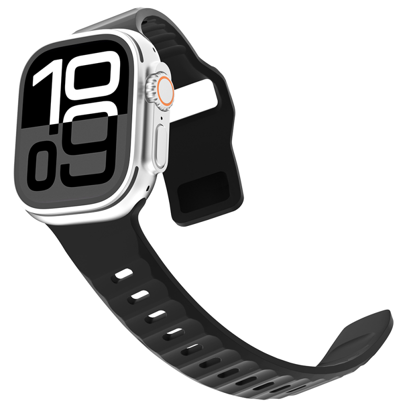 Apple Watch 10 46mm Zore KRD-160 Silikon Kordon Strap Kayış - 8
