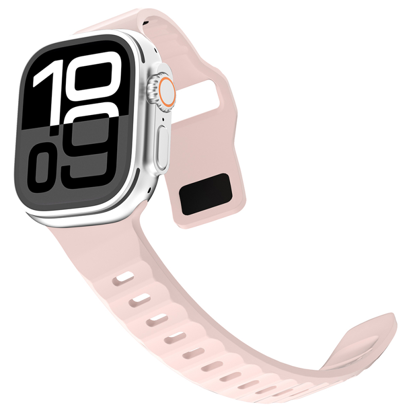 Apple Watch 10 46mm Zore KRD-160 Silikon Kordon Strap Kayış - 11