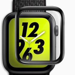 Apple Watch 38mm Zore 3D Full Sticky Glass Screen Protector - 4