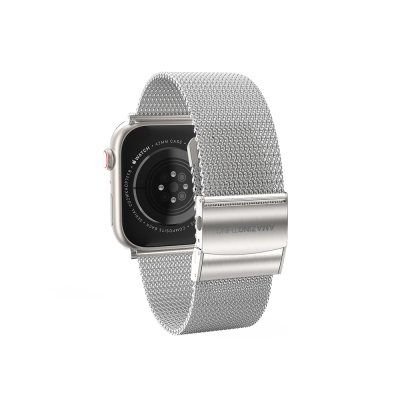 Apple Watch 38mm Amazingthing Titan Metal Mesh Band - 11