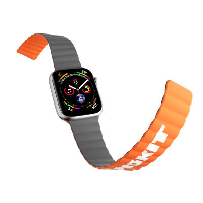 Apple Watch 38mm Band Youngkit Classical Magnetic Plug-in Silicone Strap Strap - 2