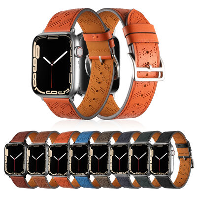 ​Apple Watch 38mm KRD-76 PU Leather Band Strap - 3
