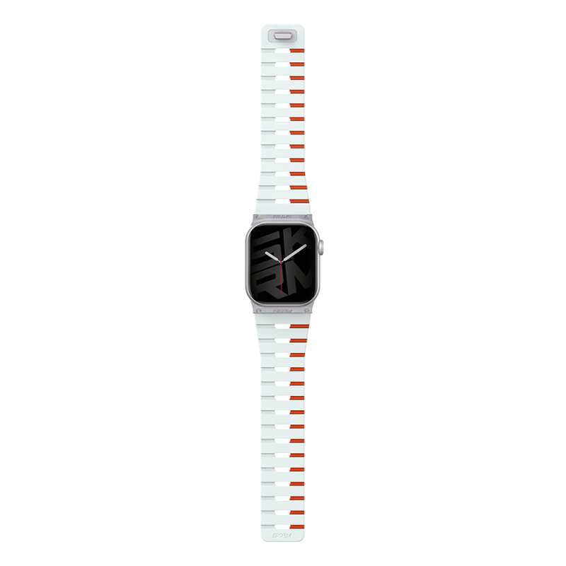 Apple Watch 38mm Skinarma Gemini Serisi TPU Magnetik Silikon Kordon - 5