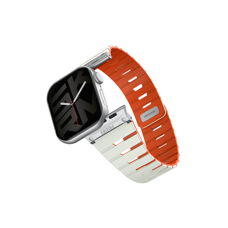Apple Watch 38mm Skinarma Gemini Serisi TPU Magnetik Silikon Kordon - 1