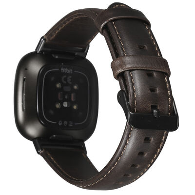 Apple Watch 38mm Wiwu Leather Watchband Deri Kordon - 1