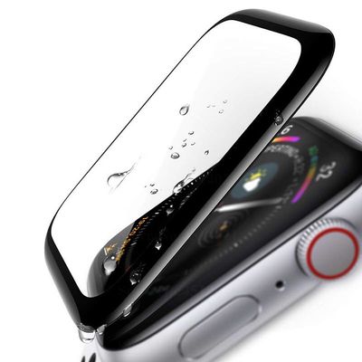 Apple Watch 38mm Zore 3D Full Yapışkanlı Cam Ekran Koruyucu - 1