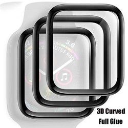 Apple Watch 38mm Zore 3D Full Yapışkanlı Cam Ekran Koruyucu - 5