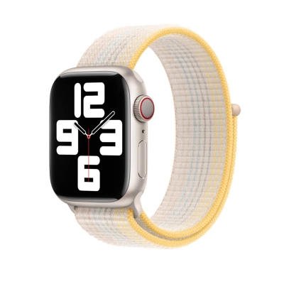 Apple Watch 38mm Zore KRD-03 Hasır Kordon - 2