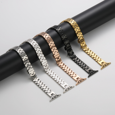 Apple Watch 38mm Zore KRD-150 Metal Kordon Strap Kayış - 13