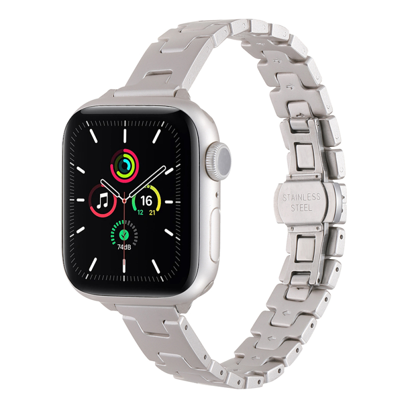 Apple Watch 38mm Zore KRD-150 Metal Kordon Strap Kayış - 3