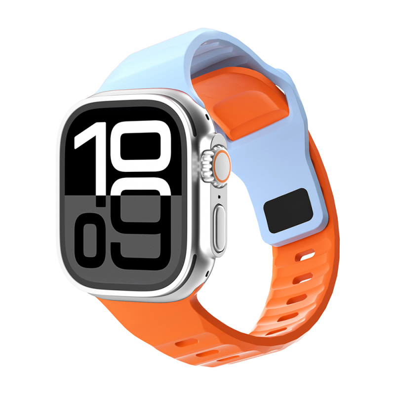 Apple Watch 38mm Zore KRD-160 Silikon Kordon Strap Kayış - 6