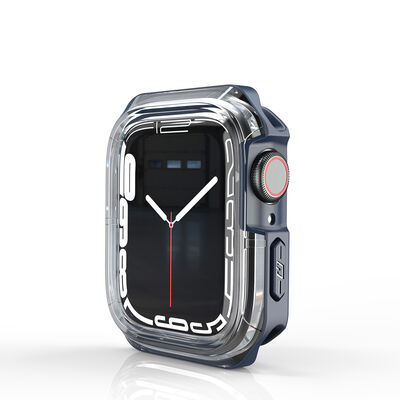 Apple Watch 38mm Zore Watch Gard 08 Sert PC + Silikon Koruyucu - 4