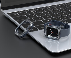 Apple Watch 38mm Zore Watch Gard 08 Sert PC + Silikon Koruyucu - 8