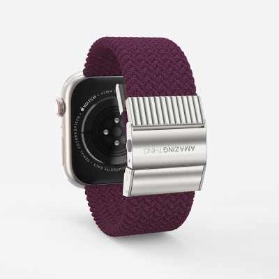 Apple Watch 40mm Amazingthing Titan Weave Örgü Sport Kordon - 6