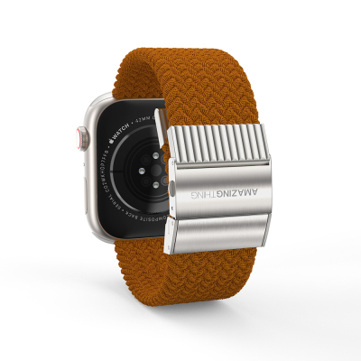 Apple Watch 40mm Amazingthing Titan Weave Örgü Sport Kordon - 10