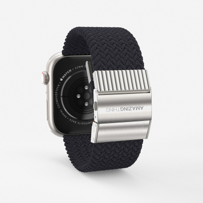 Apple Watch 40mm Amazingthing Titan Weave Örgü Sport Kordon - 18