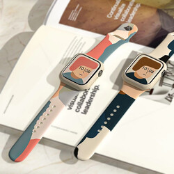 Apple Watch 40mm KRD-62 Silikon Kordon - 15