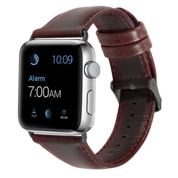 ​​​Apple Watch 40mm Luxury Leather Band - 8