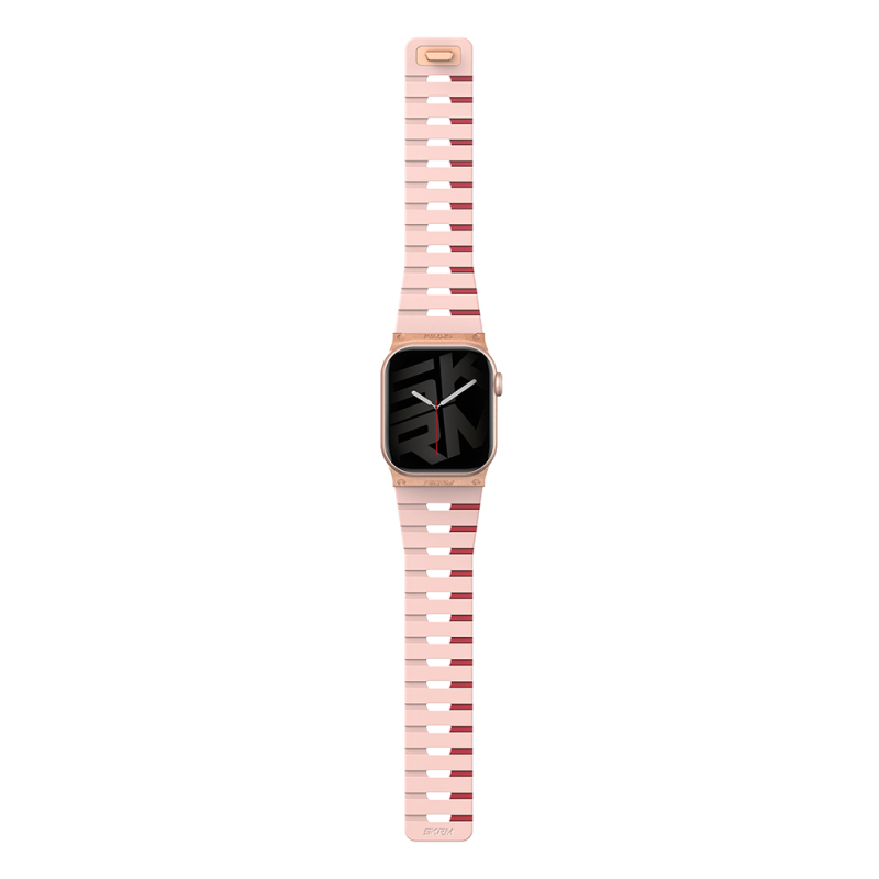 Apple Watch 40mm Skinarma Gemini Serisi TPU Magnetik Silikon Kordon - 9