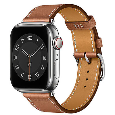 Apple Watch 40mm Wiwu Attleage Watchband Hakiki Deri Kordon - 1