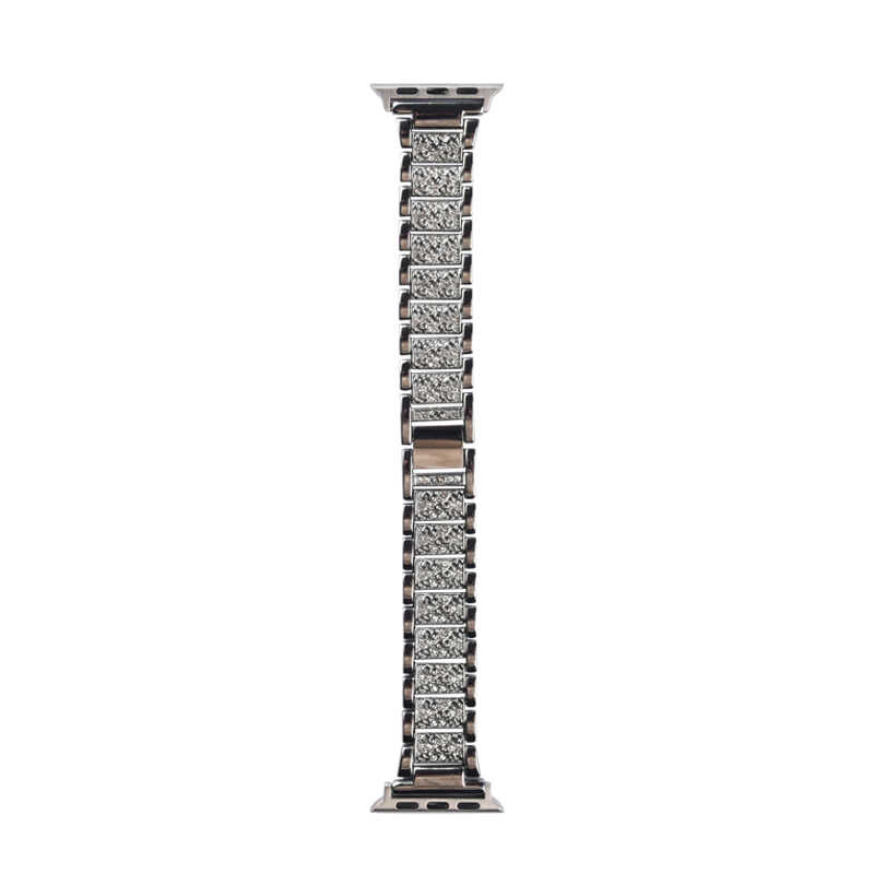 Apple Watch 40mm Wiwu Three Beads Set Auger Metal Kordon - 19