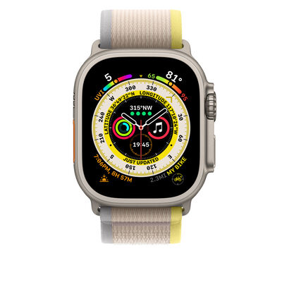 Apple Watch 40mm Wiwu Trail Loop Naylon Örgü İşlemeli Hasır Kordon Strap Kayış - 11
