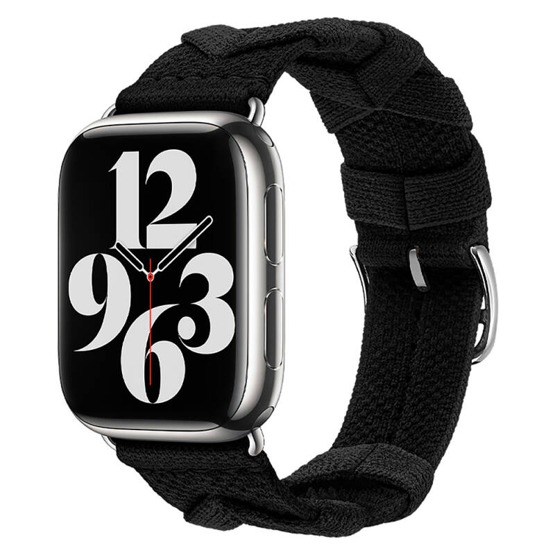Apple Watch 40mm Zore KRD-97 Sarmal Örgü Tasarımlı Kordon - 7