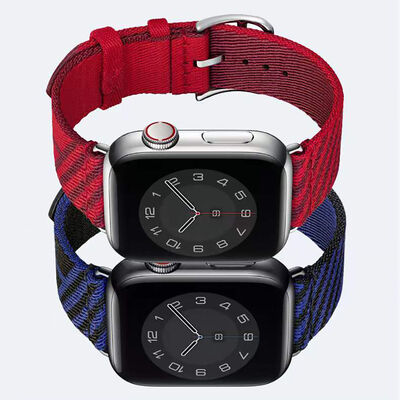 Apple Watch 42mm KRD-51 Hasır Kordon - 4