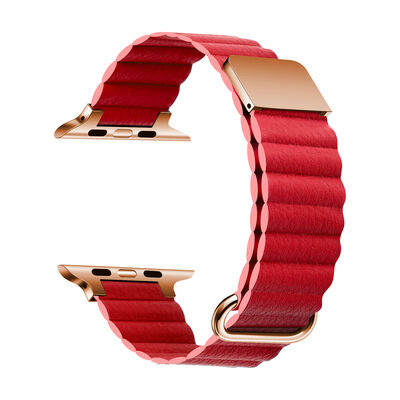 ​Apple Watch 42mm KRD-78 PU Leather Band Strap - 7