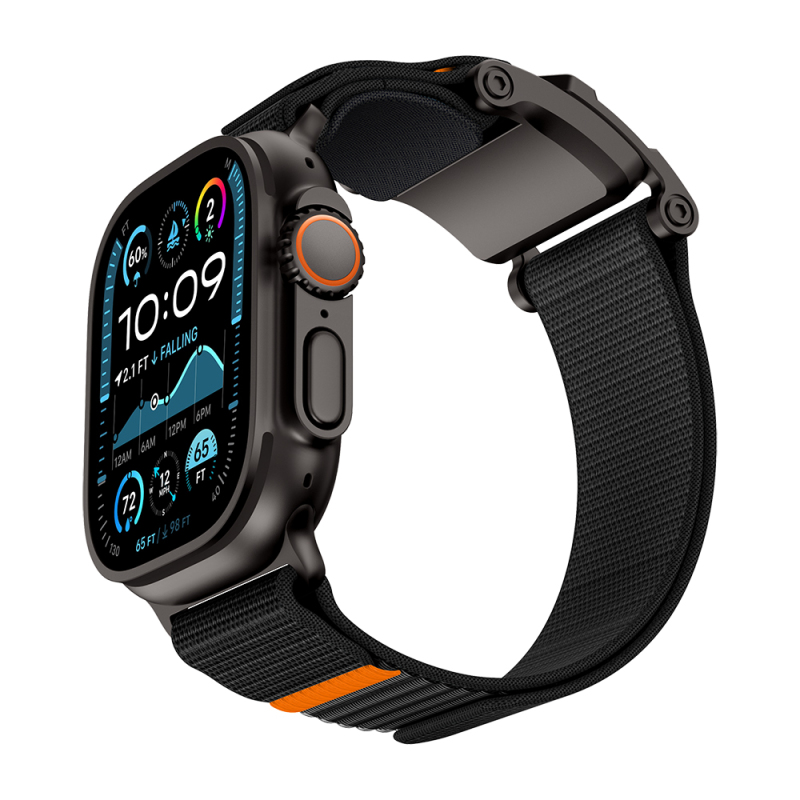 Apple Watch 42mm Mohseven iWatch Mecha Sport Silicone Band - 6