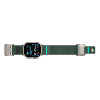 Apple Watch 42mm Mohseven iWatch Mecha Sport Silikon Kordon - 29