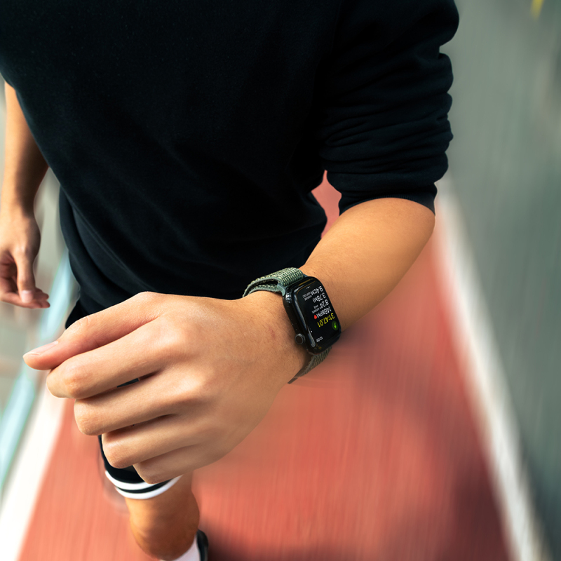 Apple Watch 42mm Native Union Active Watch Loop Serisi Hasır Kordon - 8